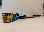 Scania vd vlist 2 bed 5 jeep dolly NZG, Ophalen of Verzenden, Zo goed als nieuw, Bus of Vrachtwagen, NZG
