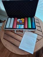 Prachtige pokerkoffer compleet, Hobby en Vrije tijd, Gezelschapsspellen | Kaartspellen, Ophalen of Verzenden, Zo goed als nieuw