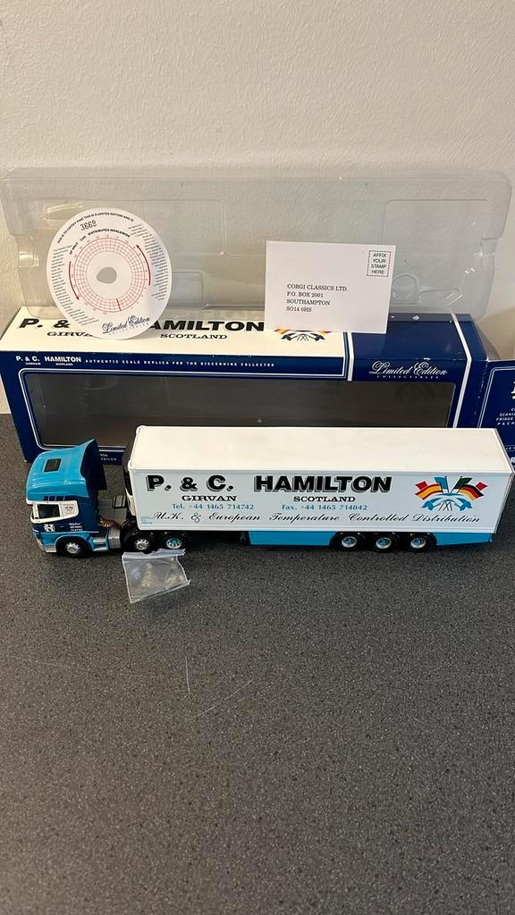 Corgi Classics P&C Hamilton Truck - Limited Edition, Hobby en Vrije tijd, Modelbouw | Auto's en Voertuigen, Zo goed als nieuw