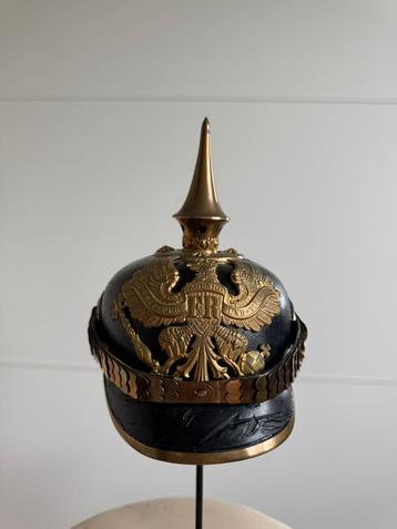 WO1 Pickelhaube pinhelm officier beschikbaar voor biedingen