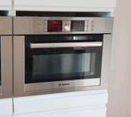 Bosch combi oven/magnetron RVS, Witgoed en Apparatuur, Magnetrons, Ophalen, Combimagnetron, Oven, Zo goed als nieuw