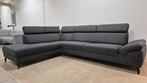 Antraciet grijze Montel urban design hoekbank 290x210 cm, Huis en Inrichting, 250 tot 300 cm, Modern design, Montel urban, hoekbank