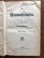 1894 Klassieker geschiedenis occultisme door Karl Kiese-, Ophalen of Verzenden, Karl Kiesewetter