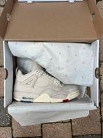 MOET WEG Nike Air Jordan 4 Blanc Canvas EU44/US10,5, Kleding | Heren, Schoenen, Nike jordan, Wit, Ophalen of Verzenden, Sneakers of Gympen