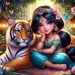 5 Disney diamond painting pakket 50x50 vierkante steentjes 6, Ophalen of Verzenden, Nieuw, Knutselwerk