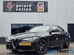 Alfa Romeo Giulia 2.0T 280PK AWD Q4 Veloce, Auto's, Alfa Romeo, 745 kg, 4 cilinders, 1505 kg, Zwart