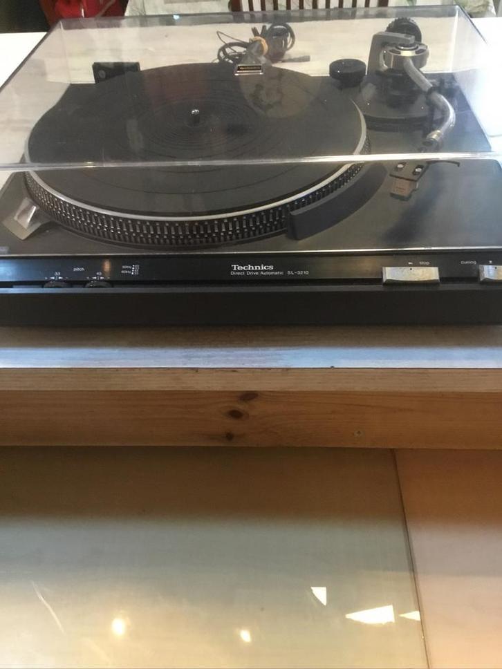 Technics sl 3210, Audio, Tv en Foto, Platenspelers, Gebruikt, Platenspeler, Technics, Pitch-regelaar, Automatisch, Ophalen