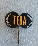 SPELDJE, TEBA,HEERHUGOWAARD,VEEGMACHINES, Verzamelen, Speldjes, Pins en Buttons, Verzenden, Gebruikt, Overige onderwerpen