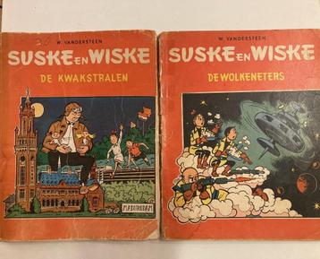 4 klassieke strips 2kleuren - Suske Wiske periode 1959-1963 beschikbaar voor biedingen