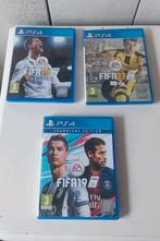 3 playstation 4 spellen Fifa 17 Fifa 18 Fifa 19 ps4 game, Ophalen of Verzenden, Zo goed als nieuw, Sport, 3 spelers of meer