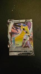 Aegislash V, Hobby en Vrije tijd, Verzamelkaartspellen | Pokémon, Ophalen of Verzenden, Zo goed als nieuw, Losse kaart