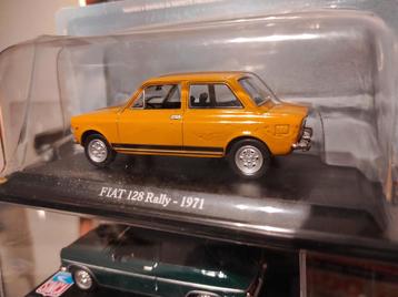 fiat 128 2-deurs Rally 1971, 1:43 in ongeopende blister  beschikbaar voor biedingen