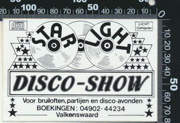 Sticker: Starlight Discoshow - Valkenswaard (3) beschikbaar voor biedingen