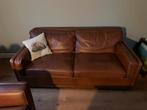 Twee klassieke leren bankstellen in goede staat (1.80m), Huis en Inrichting, Banken | Bankstellen, 150 tot 200 cm, Tweepersoons
