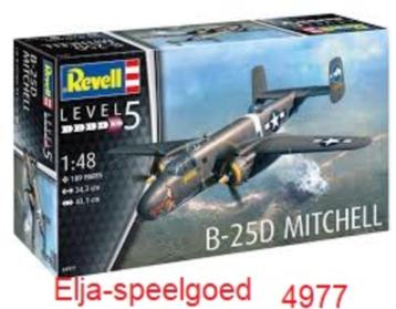 Revell 1:48 B-25D MITCHELL 4977- modelbouw -vliegtuig beschikbaar voor biedingen