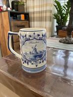 Vintage Flora Keramiek Delfts Heineken mok, Verzamelen, Biermerken, Ophalen, Zo goed als nieuw, Overige typen, Heineken