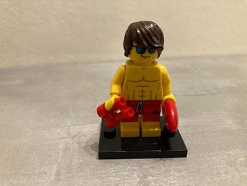 Lego 71007-7 Minifiguren serie 12 - Lifeguard beschikbaar voor biedingen