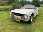Triumph TR6, 1974, izg en org. st., keihard en roestvrij!, Auto's, Achterwielaandrijving, Zwart, Cabriolet, Triumph