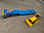 Vintage Tonka truck dieplader en bulldozer  jaren 70, Verzamelen, Speelgoed, Ophalen of Verzenden, Gebruikt