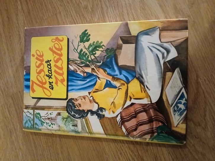 Vintage Kinderboek: Jessie en haar zuster, Boeken, Kinderboeken | Jeugd | onder 10 jaar, Gelezen, Fictie algemeen, Ophalen of Verzenden