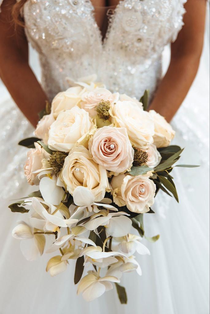 Prachtige Alberto Axu Trouwjurk, Kleding | Dames, Trouwkleding en Trouwaccessoires, Zo goed als nieuw, Trouwjurk, Wit, Ophalen of Verzenden