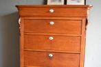 Prachtige strakke antieke eiken chiffonier, ladekast., Verzenden