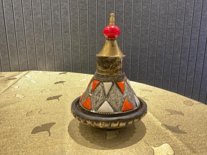 Decoratieve Tajine, Antiek en Kunst, Curiosa en Brocante, Ophalen of Verzenden