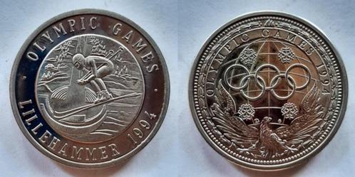 Olympiade Lillehammer 1994, Postzegels en Munten, Penningen en Medailles, Overige materialen, Verzenden