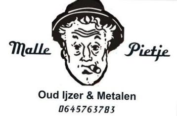 Oud Ijzer en Metalen ik kom ze gratis ophalen 