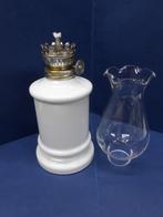 Olielamp, Tafellamp, keramiek, Antiek en Kunst, Antiek | Lampen, Ophalen of Verzenden