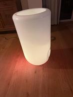 kamerlamp / bloembak design wit kunststof, Kunststof, Design, Ophalen of Verzenden, Zo goed als nieuw