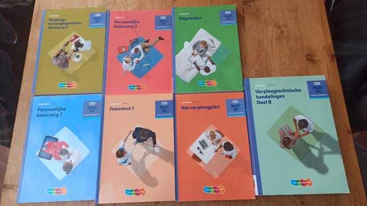 6 stuks theorieboek niveau 4 MBO verpleegkundige, Boeken, Studieboeken en Cursussen, Zo goed als nieuw, MBO, Beta, Ophalen of Verzenden