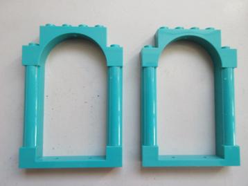 nr. 7962, 2 Deurkozijnen met boog, 1x6x7 beschikbaar voor biedingen