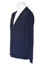 NIEUW KNIT SOCIETY blazer style vest, cardigan, blauw, Mt. L, Kleding | Heren, Truien en Vesten, Nieuw, Maat 52/54 (L), Blauw