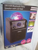 1× LUIDSPREKER Vonyx SBS50B Bluetooth Party Speaker compleet, Ophalen of Verzenden, Zo goed als nieuw