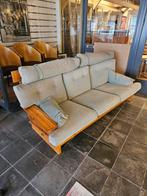 Vintage design grenen bank, Ophalen, Gebruikt, Tweepersoons, 75 tot 100 cm