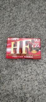 cassette bandje 90 minuten onbespeeld in plastic folie, Cd's en Dvd's, Cassettebandjes, Ophalen of Verzenden, Nieuw in verpakking