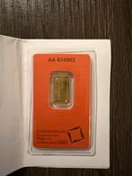 Goudbaar Valcambi Suisse 5g - Gecertificeerd, Ophalen of Verzenden, Goud