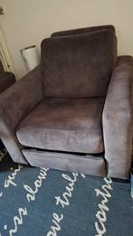 2 prachtige relax fauteuils in alcantara stof, Huis en Inrichting, Fauteuils, Ophalen, 75 tot 100 cm, Stof, 50 tot 75 cm