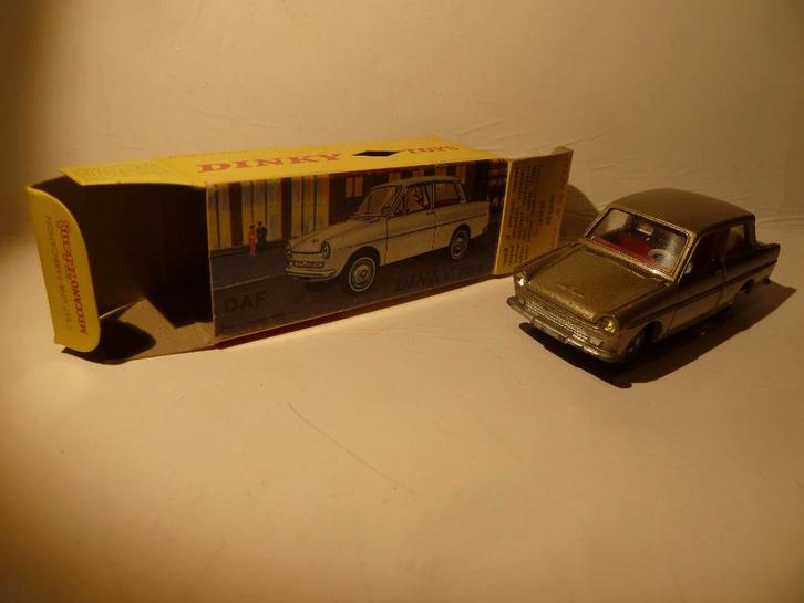 DE >>> DAF van DINKY TOYS ( 508) + COMPLEET STRAK DOOSJE, Hobby en Vrije tijd, Modelauto's | 1:43, Nieuw, Auto, Dinky Toys, Ophalen of Verzenden