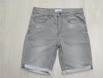 Korte spijkerbroek jogjeans grijs, Only & Sons maat M beschikbaar voor biedingen