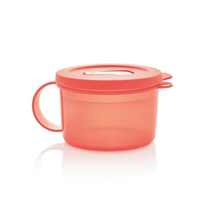 Tupperware CrystalWave Magnetron Soepkom Rood Nieuw, Huis en Inrichting, Keuken | Tupperware, Nieuw, Bak of Kom, Rood, Ophalen of Verzenden