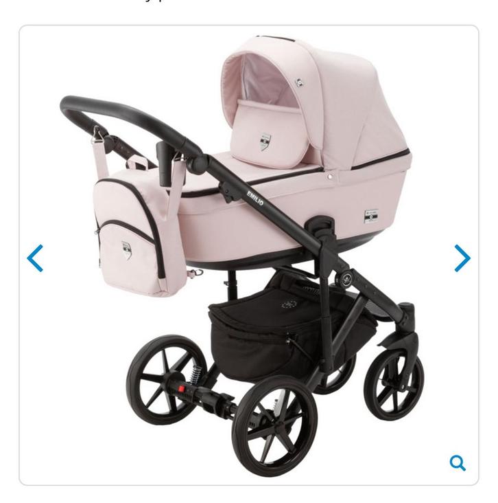 3 in 1 kinderwagen Adamex Emilio, Kinderen en Baby's, Kinderwagens en Combinaties, Zo goed als nieuw, Overige merken, Ophalen
