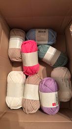 8 nieuwe bollen lintgaren HEMA, Hobby en Vrije tijd, Breien en Haken, Ophalen of Verzenden, Nieuw, Breien of Haken, Wol of Garen