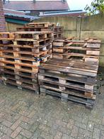 12euro pallets en 16 andere pallets, Doe-het-zelf en Verbouw, Hout en Planken, Ophalen, Gebruikt, Minder dan 200 cm, Pallet