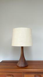 Vintage design teak houten Domus lamp, Huis en Inrichting, Lampen | Tafellampen, Ophalen, Vintage, Zo goed als nieuw, Nvt
