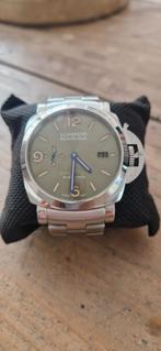Panerai Luminor Marina green Dial, Overige merken, Staal, Staal, Nieuw