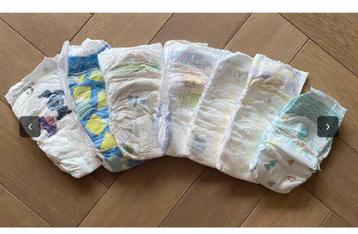 Gezocht luiers / pampers maat 2 en . beschikbaar voor biedingen