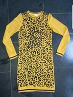 Gele winter jurk 164/176 d zine m luipaardprint, Kinderen en Baby's, Kinderkleding | Maat 164, Meisje, D-Zine, Ophalen of Verzenden