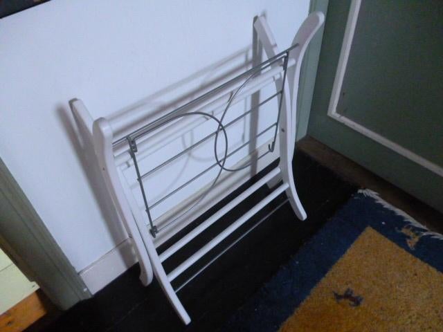 3 x kofferrek wit en beuken zgan, Ophalen of Verzenden, Zo goed als nieuw